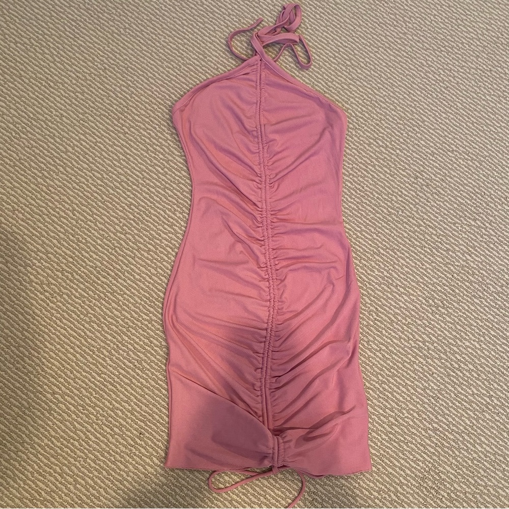 Princess Polly Ruched Pink Dress